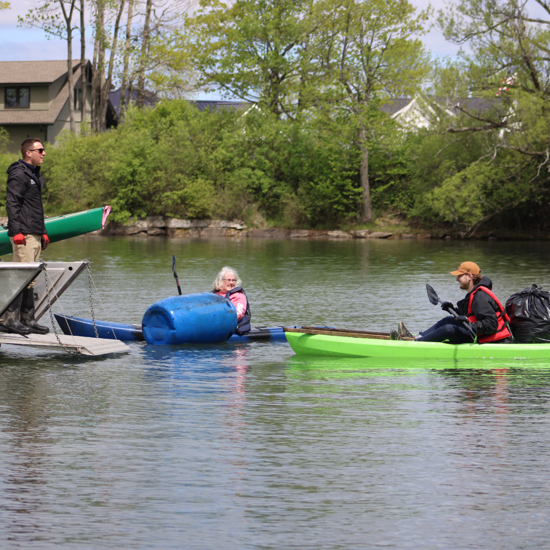 TILT and STR Team Up for Blind Bay Shoreline Cleanup