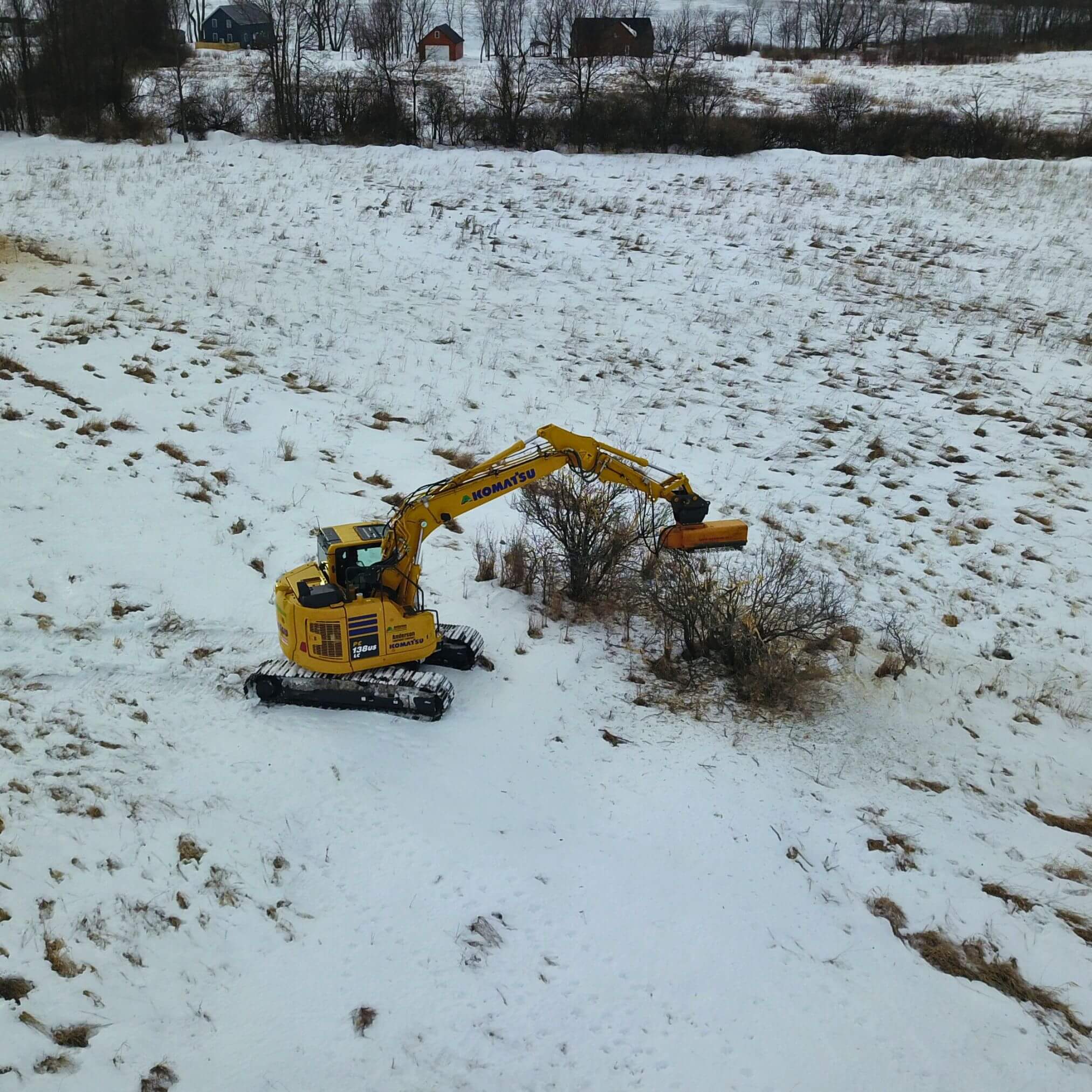 TILT Enhances Grassland Habitat with Hedgerow Clearing at the Edward & Marlene Schmeer Preserve