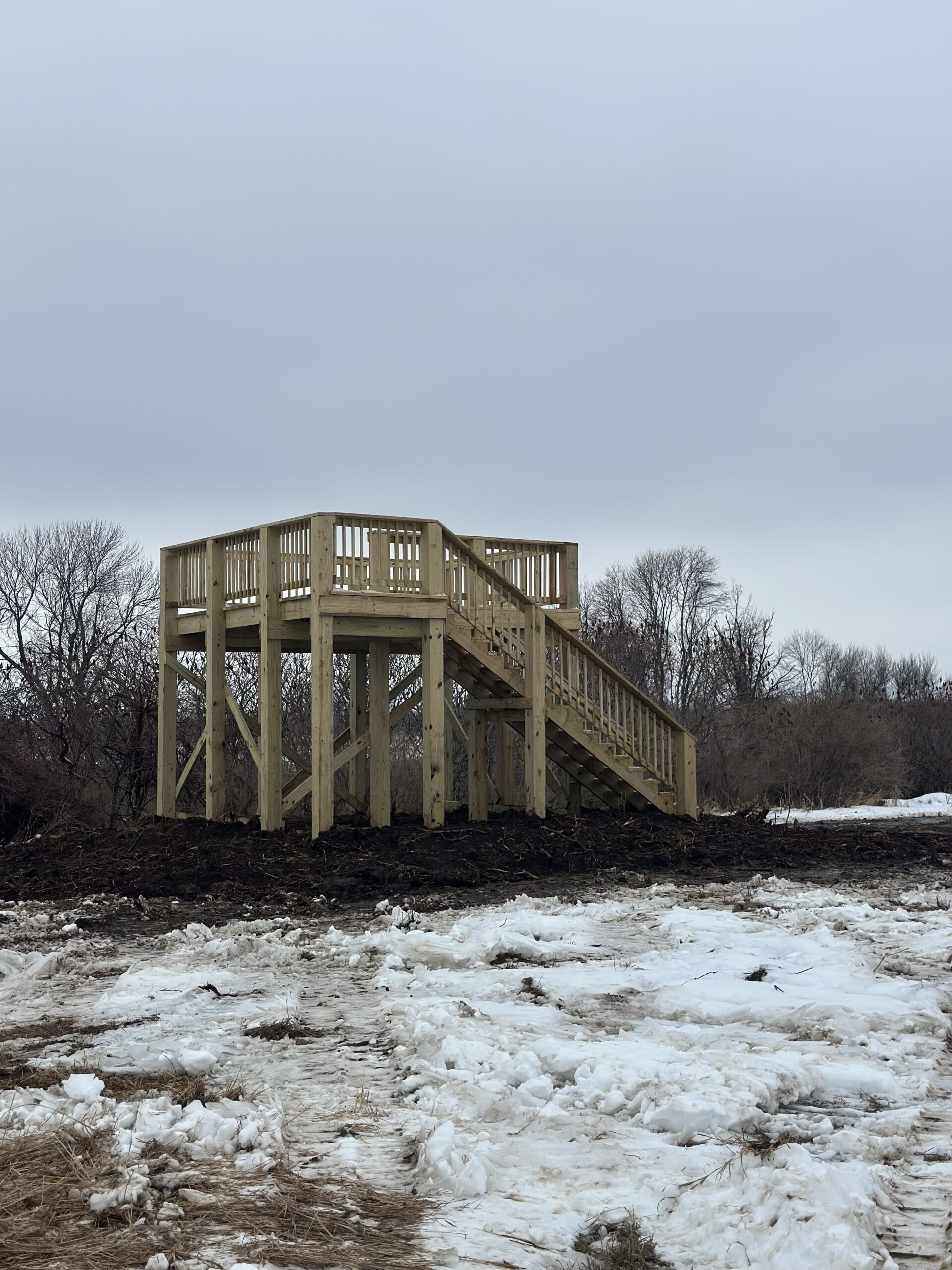 New Observation Tower Rises at Schmeer Preserve as Visitor Improvements Take Shape