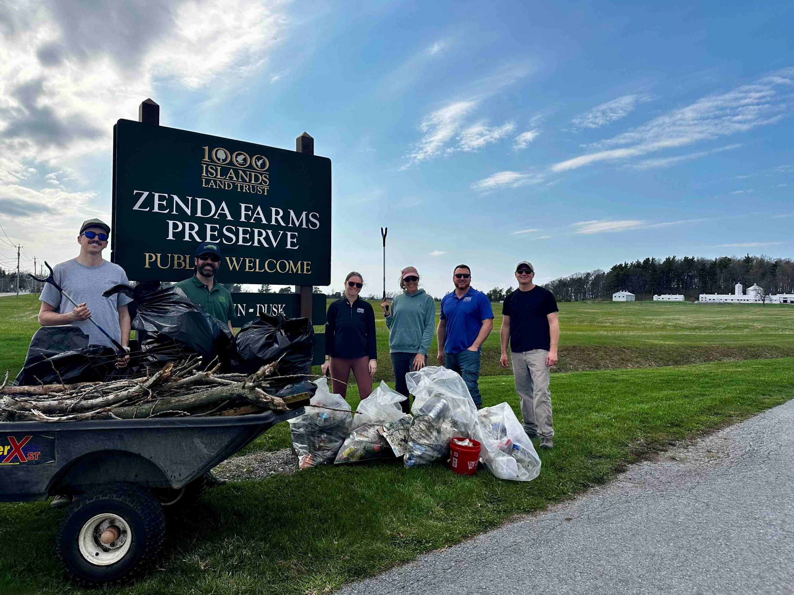 TILT Celebrates Earth Day with Cleanup at Zenda Farms Preserve